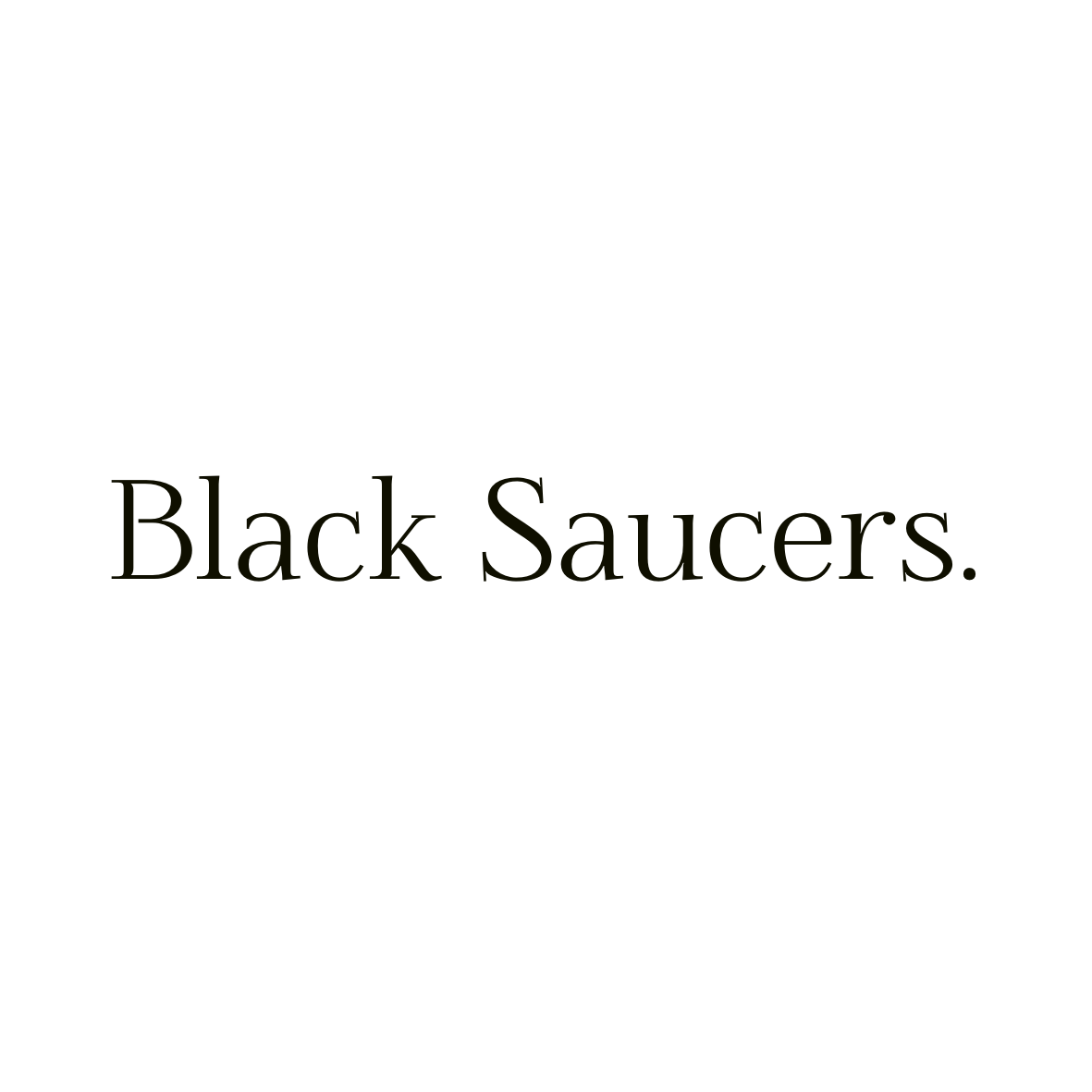 Black Saucers Event Hire 